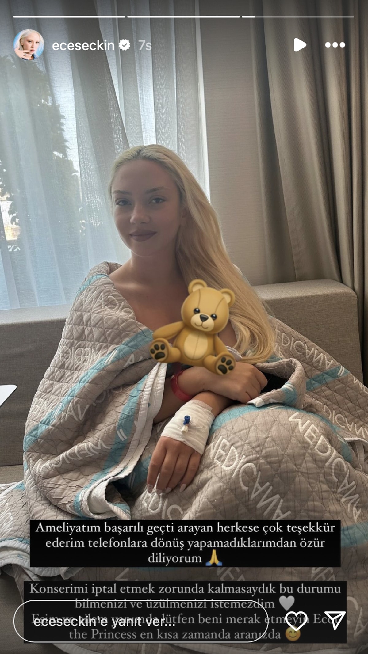 Acilen Ameliyata Alınan Ece Seçkin'den Sağlık Durumu Hakkında İlk Açıklama Geldi!