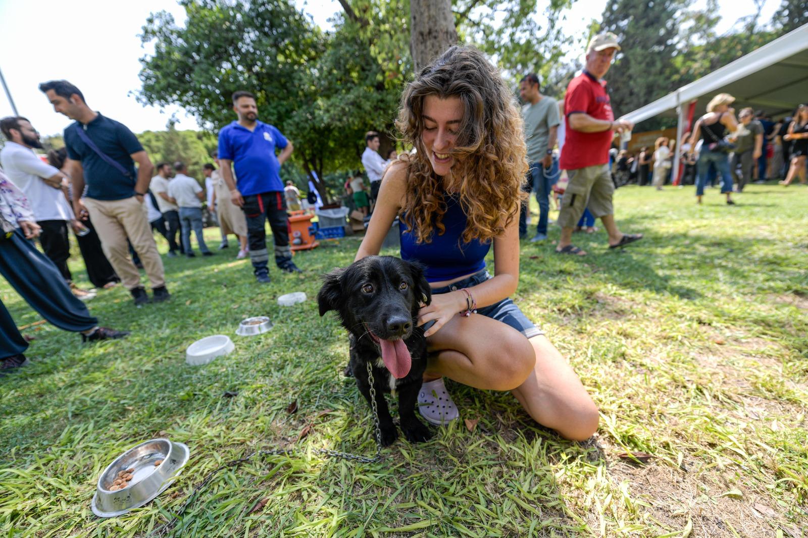 İzmir’de Patili Perşembe ile can dostlar yeni yuvalarına kavuştu