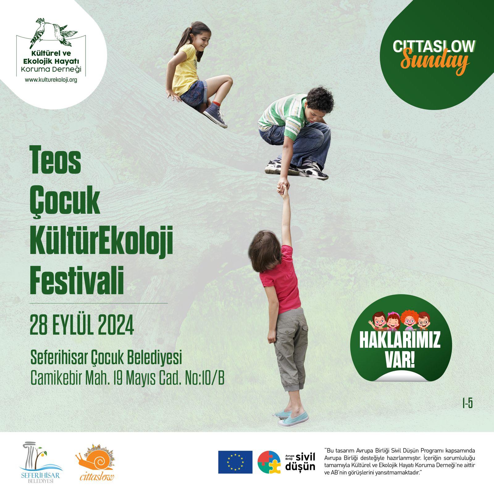 Seferihisarlı çocuklar için yeni bir festival başlıyor