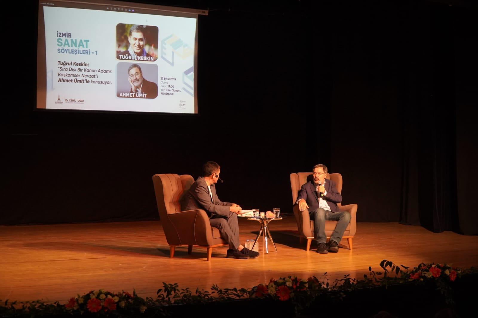 Şair ve yazar Ahmet Ümit İzmirlilerle buluştu