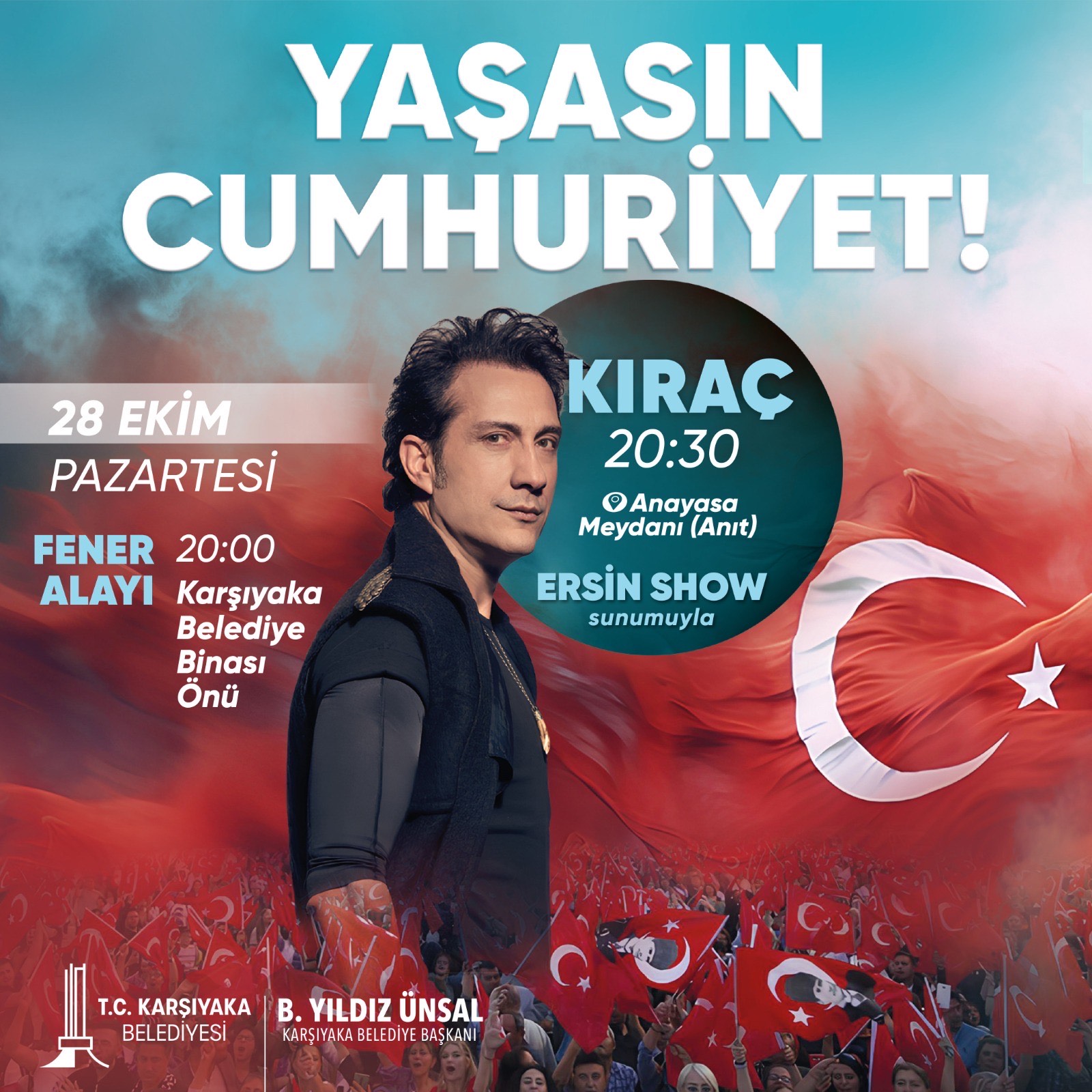 Karşıyaka’dan 29 Ekim’e muhteşem kutlama!