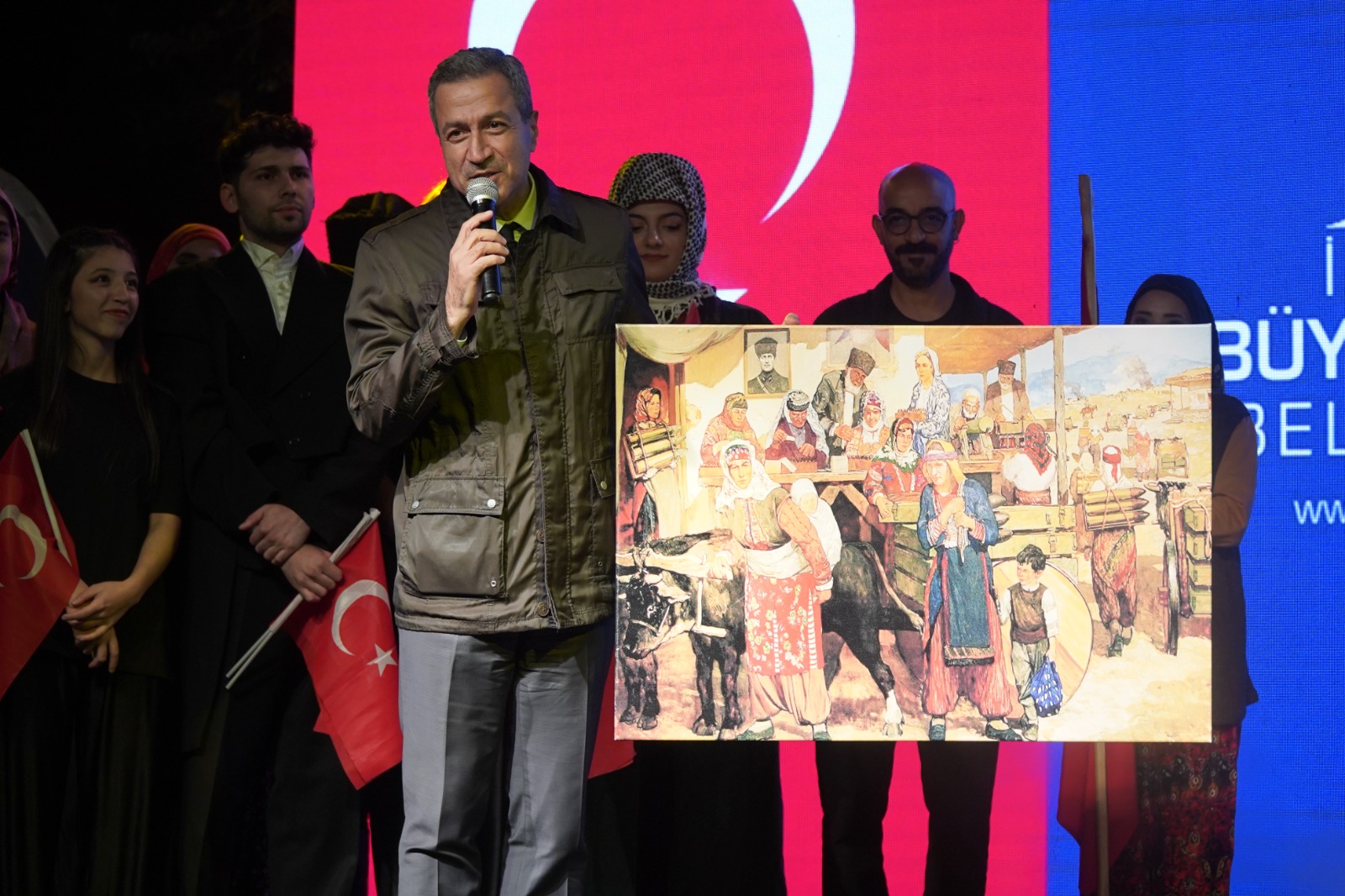 Cumhuriyet Bayramı Bergama’da büyük bir coşkuyla kutlandı