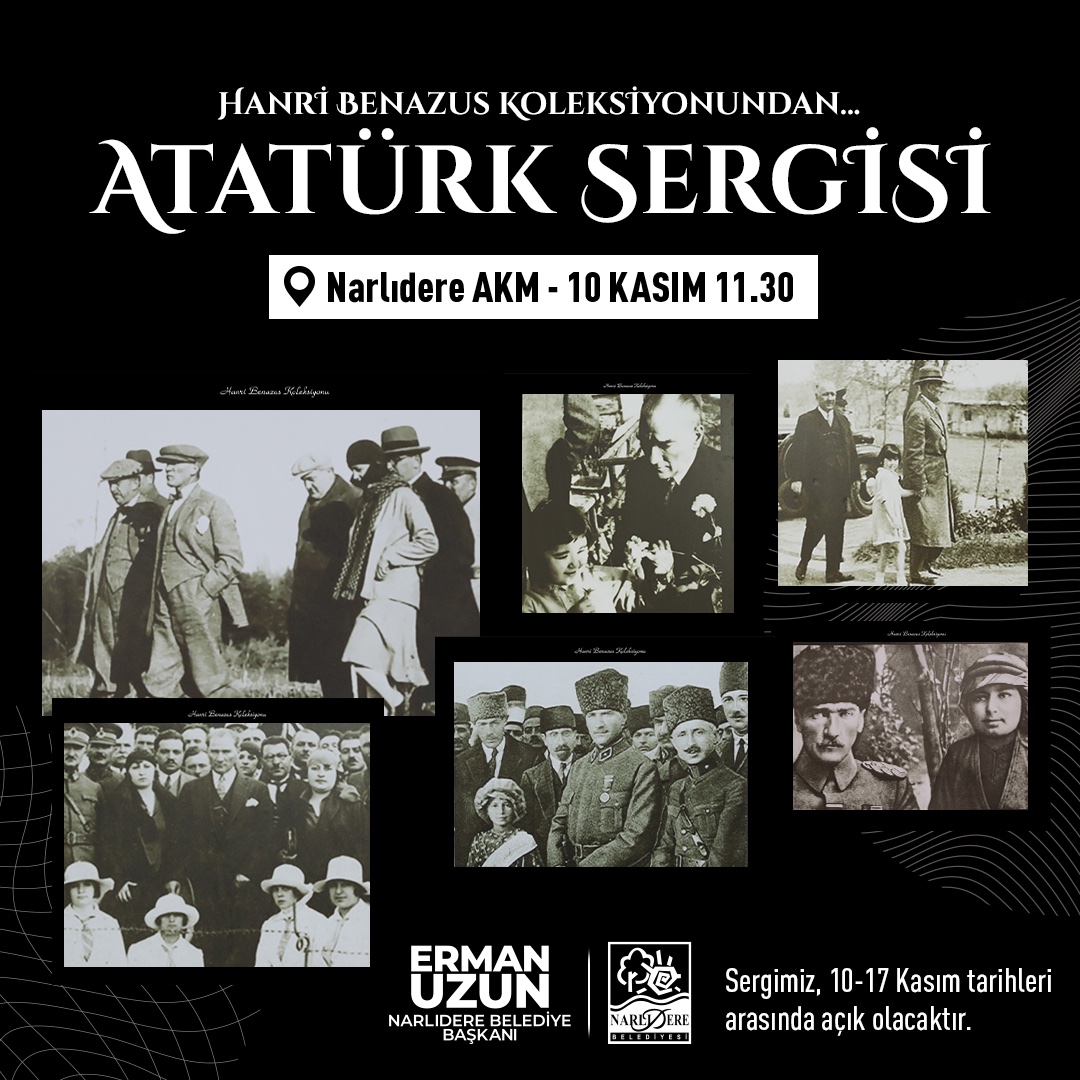 NARLIDERE ATA’YI ANACAK: 10 KASIM’A ÖZEL SERGİ VE HAYIR YEMEĞİ