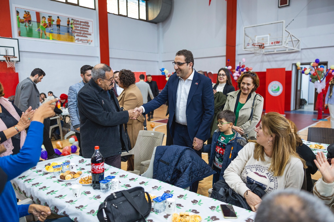 Balçova’da engelsiz yeni yıl kutlaması