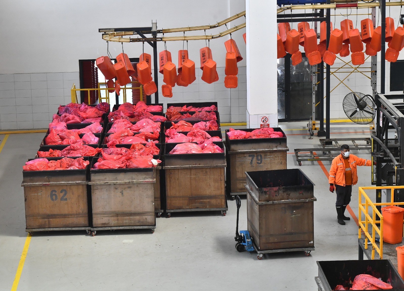 İzmir’in tıbbi atık tesisi halk sağlığı için faaliyette