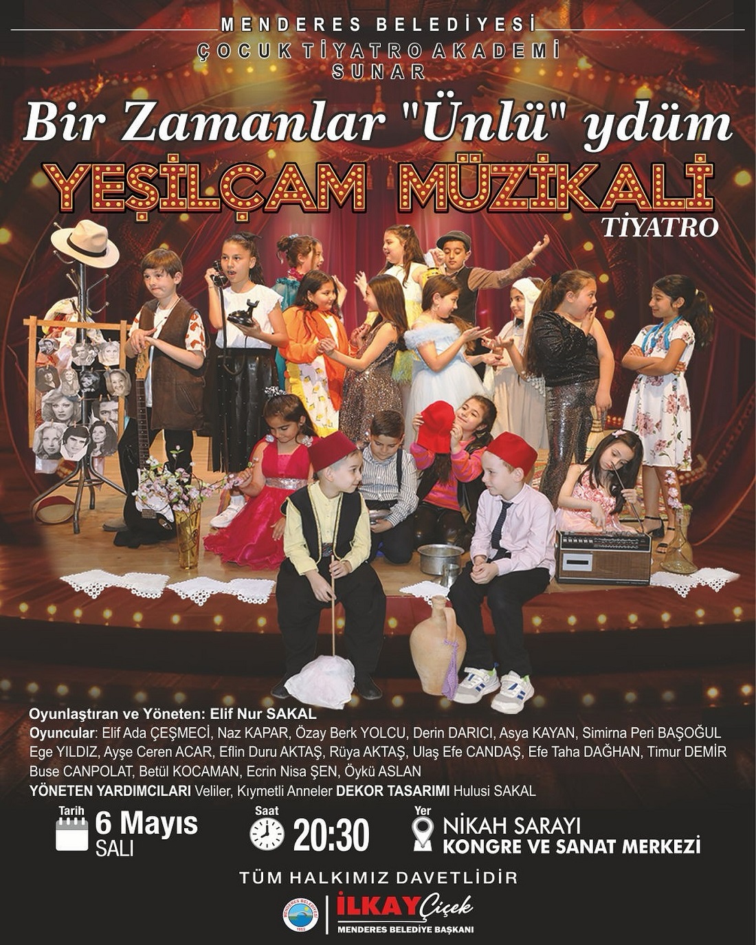 Menderes Belediyesi’nden Çocuk Tiyatrosu