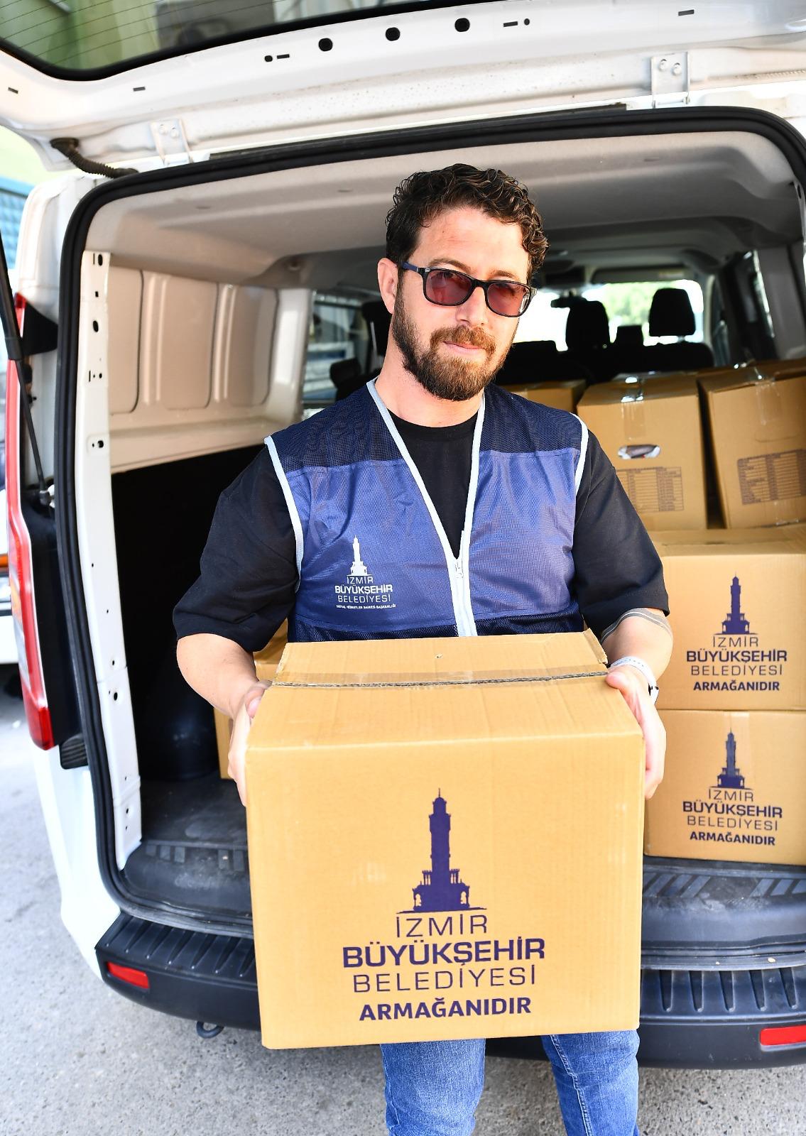 Büyükşehir’den bayram için gıda kolisi desteği