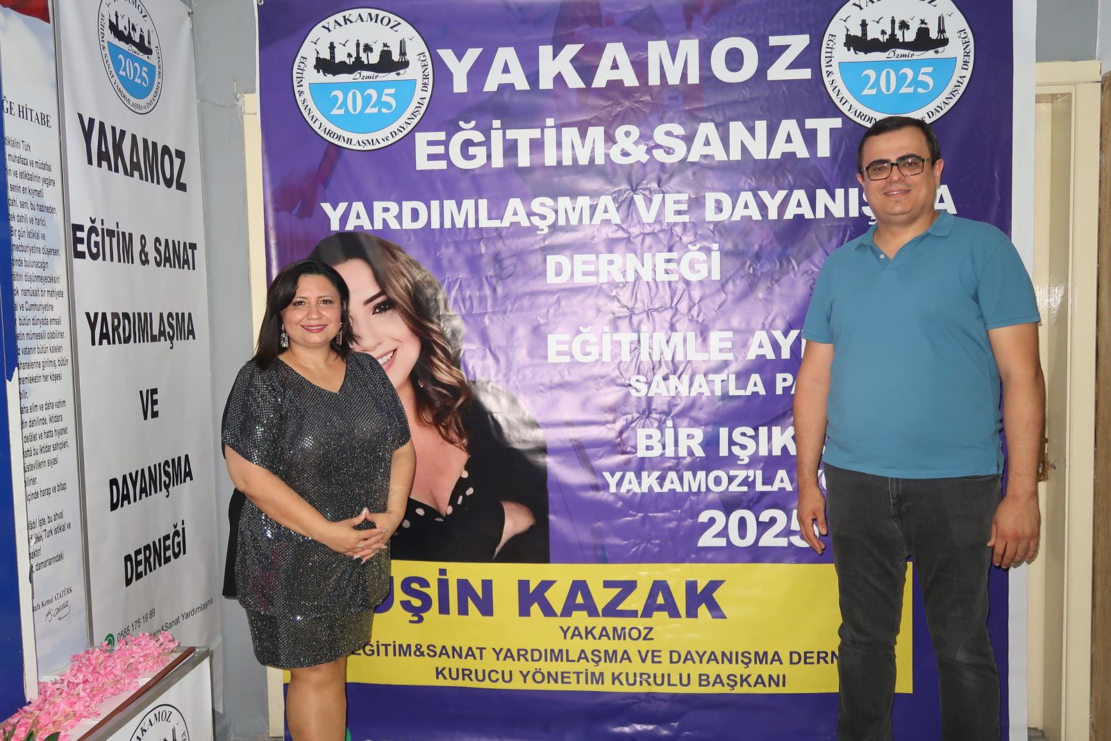 YAKAMOZ DERNEĞİ GÖRKEMLİ BİR TÖRENLE AÇILDI