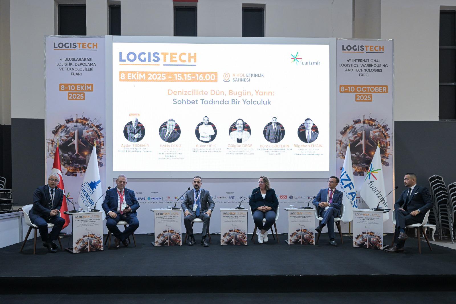 Denizcilikte İzmir vizyonu Logistech’te konuşuldu