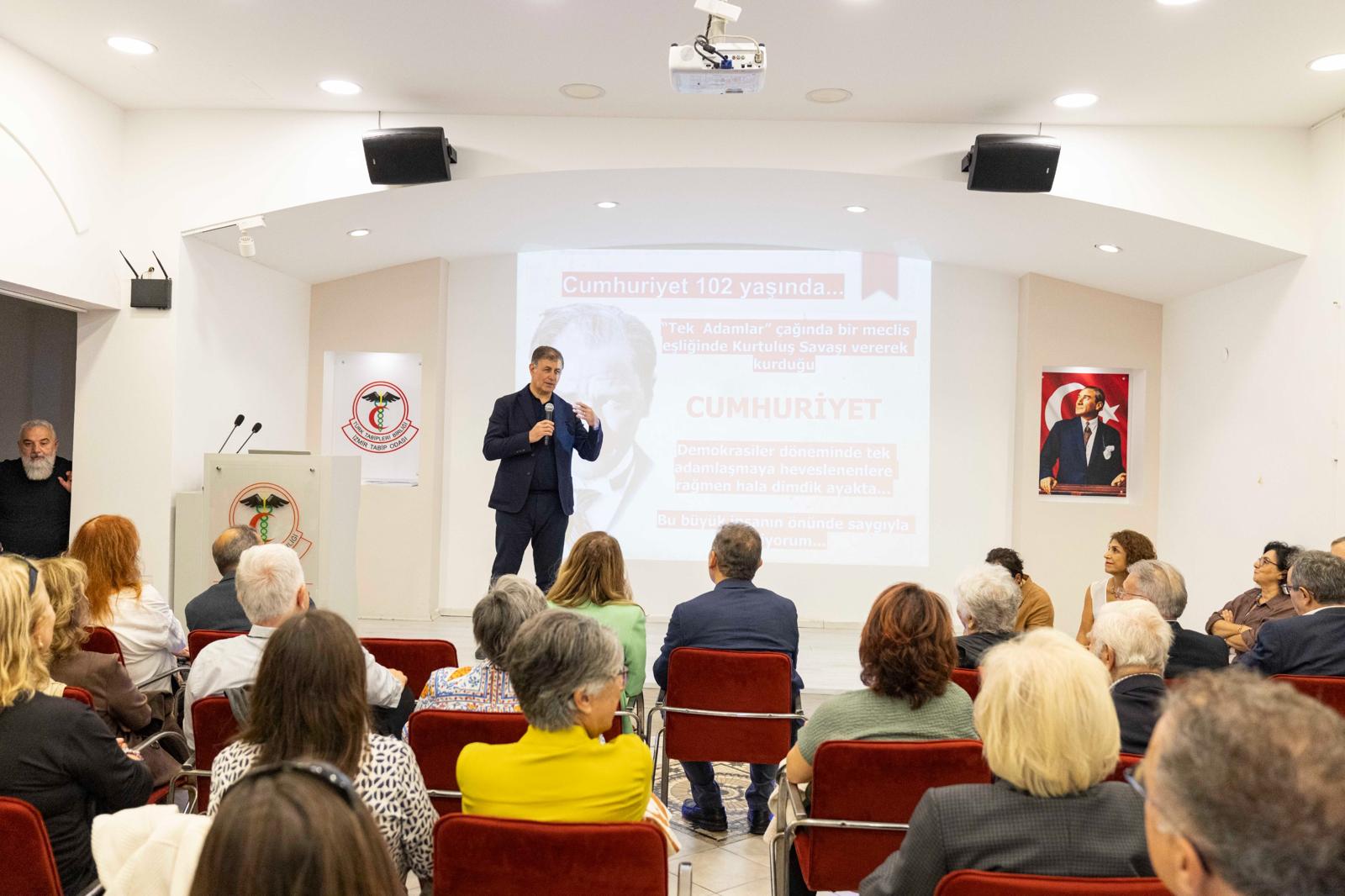 Başkan Tugay’dan meslektaşlarına birlik, beraberlik çağrısı