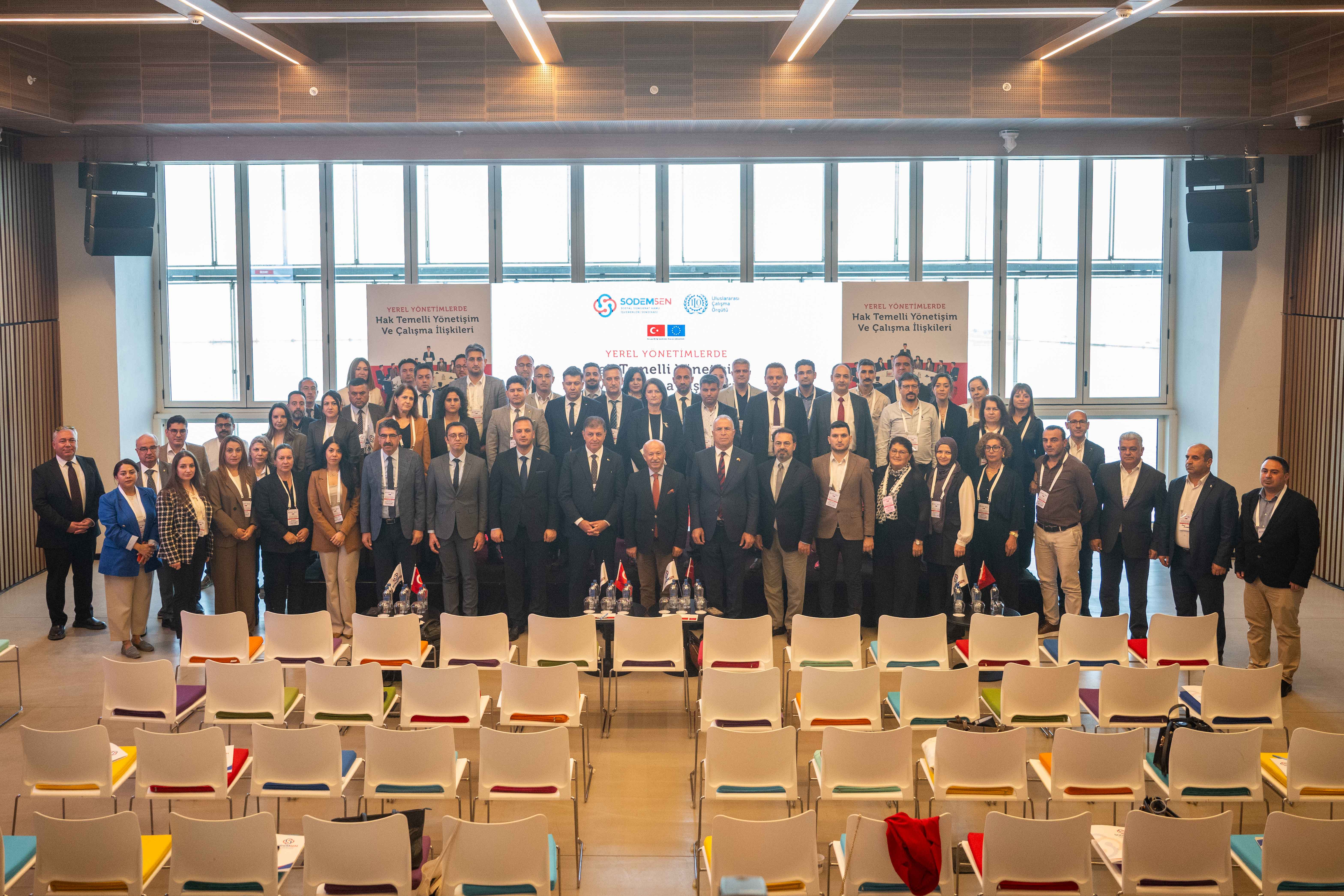 Başkan Eşki SODEMSEN çalıştayında konuştu:  “Sürdürülebilir belediyecilik için paylaşım şart”