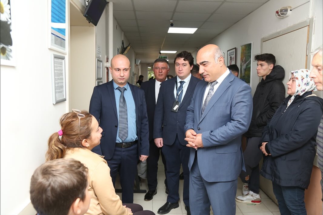 İzmir İl Sağlık Müdürü Kul’dan Kiraz’da sağlık hizmetleri incelemesi