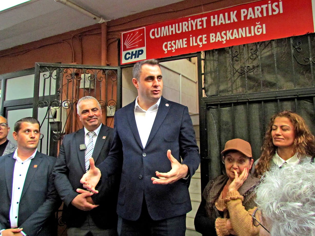CHP İl Başkanı Güç'ten Çeşme'de net mesaj: "Gerçek sorunlara odaklanarak iktidara yürüyoruz"