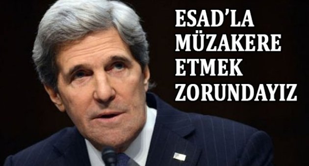ABD Dışişleri Bakanı Kerry: Esad'la konuşmak zorundayız