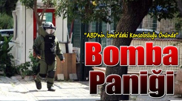 ABD Konsolosluğu Önünde Bomba Paniği