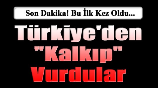 ABD Uçakları Suriye Hedeflerini Vurdu