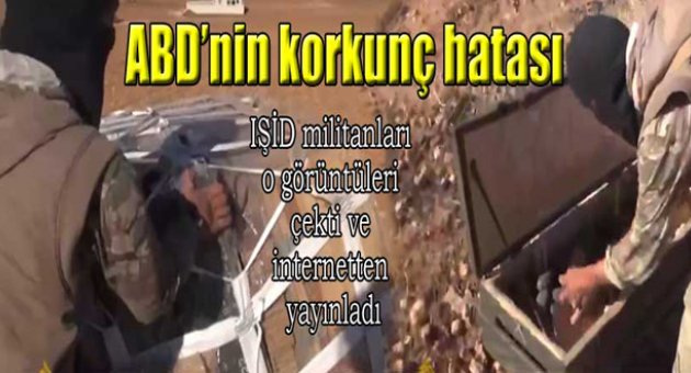 ABD uçakları yanlışlıkla IŞID&#039;e yardım bıraktı