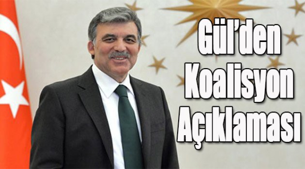 Abdullah Gül: Parti başkanları görüşmeye başladılar, bu iyi bir şey