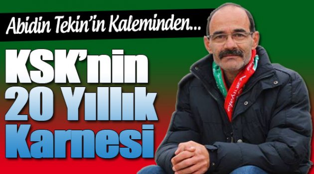 Abidin Tekin yazdı...
