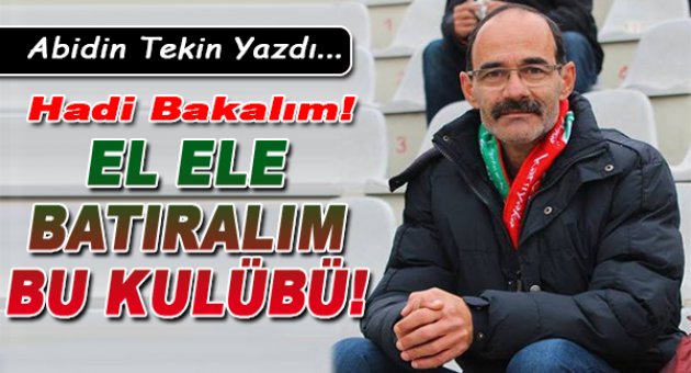 Abidin Tekin yazdı...