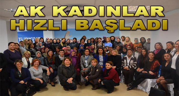 AK Kadınlar hızlı başladı