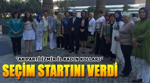 Ak Kadınlar Seçim Startını Verdi