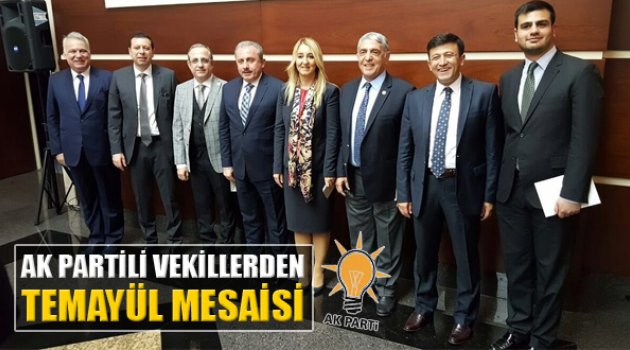 AK Parti İzmir Milletvekillerinden Temayül Mesaisi