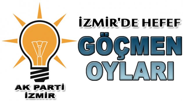 AK Parti, İzmir'de Göçmen Oylarının Peşinde