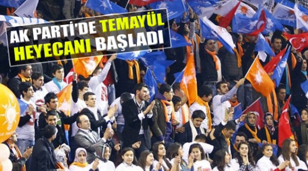 AK Parti'de Temayül Heyecanı