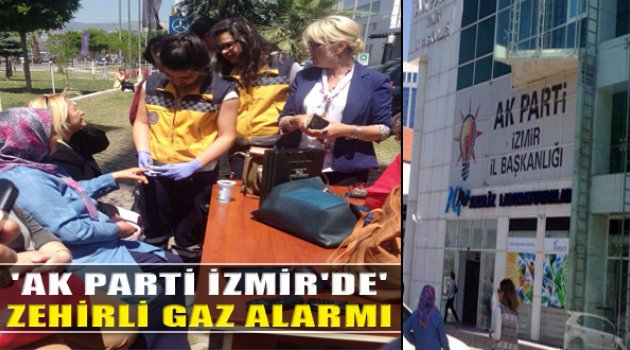 AK Parti'de Zehirli Gaz Alarmı