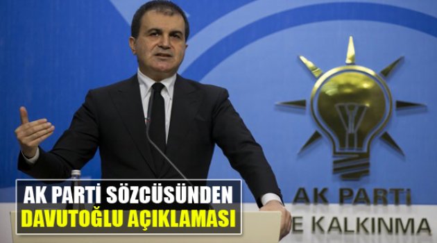AK Parti'den Davutoğlu Açıklaması