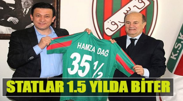 AK Partili Dağ: "Statlar 1,5 Yılda Biter"