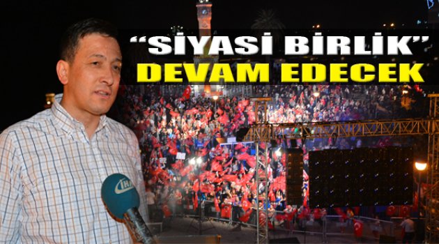 AK Partili Hamza Dağ: “Partilerin Birliği Devam Edecek”