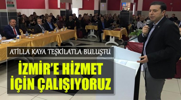 AK Partili Kaya: "İzmir'e Hizmet İçin..."