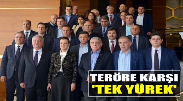 AK Partili Vekiller Teröre Karşı Tek Yürek Oldu