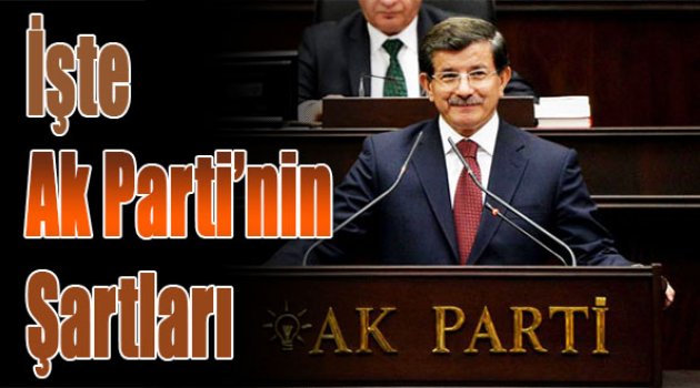 AKP&#039;nin koalisyon şartları netleşti: Bakanlık dağılımı oy oranına göre...