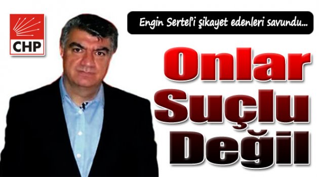 Ali Engin: "Atila Sertel'i Şikayet Edenler Suçlu Değil"