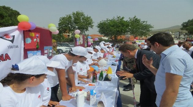 Aliağa'da Tübitak Bilim Fuarı Açıldı