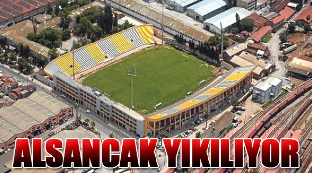 Alsancak Stadı Yıkılıyor