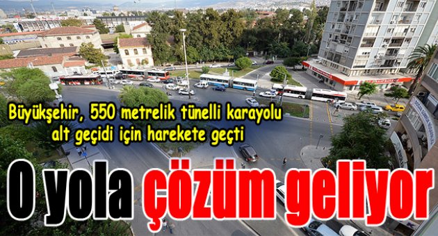 Alsancak trafiğini rahatlatacak çözüm