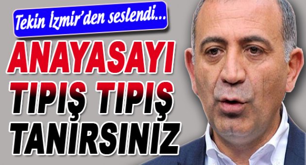 “Anayasa’yı tıpış tıpış tanırsınız”