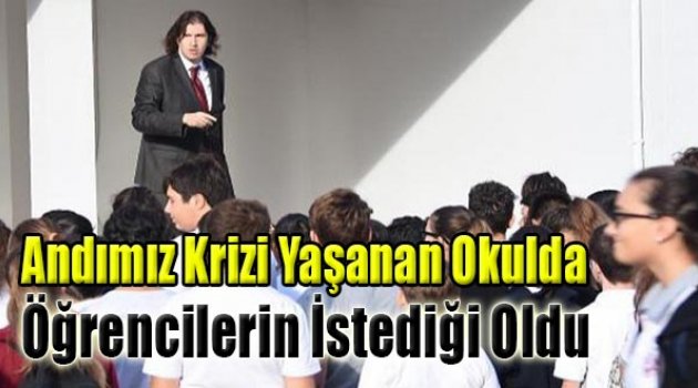 ‘Andımız Krizi’ Yaşanan Okulda Öğrencilerin İstediği Oldu!