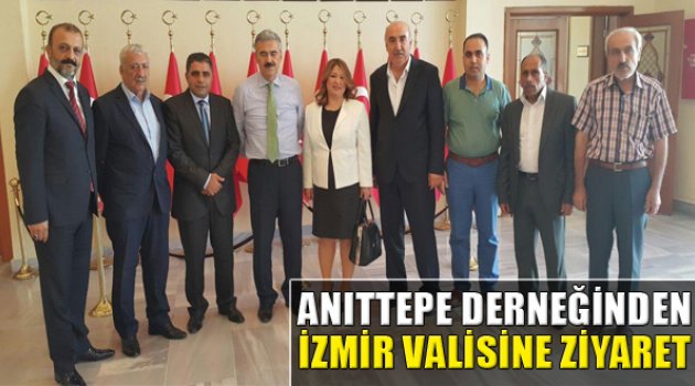 Anıttepe Derneği Üyeleri Vali Ayyıldız'ı Ziyaret Etti