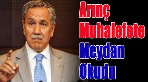 Arınç, Muhalefete Meydan Okudu: Var mı İçinizde Babayiğit