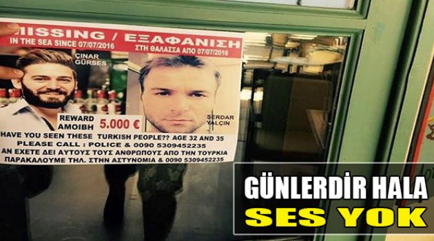 Arkadaşları Samos'a Geçip Afişle Aramaya Başladı