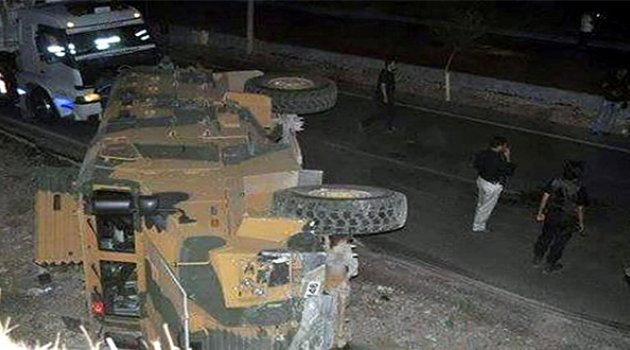 Askeri Araç Devrildi: 1’i ağır, 13 asker yaralı