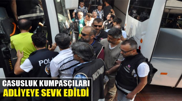 'Askeri Casusluk' Kumpasçıları Adliyede