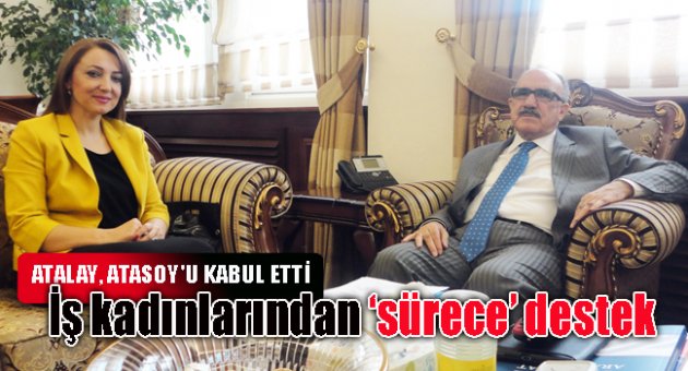 Atalay, Atasoy'u kabul etti