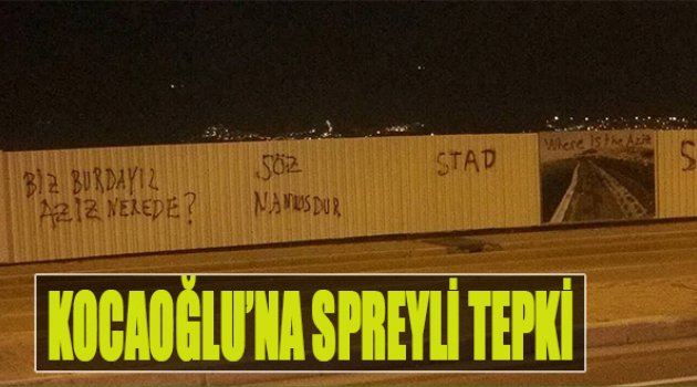 Aziz Kocaoğlu'na 'Spreyli Tepki!