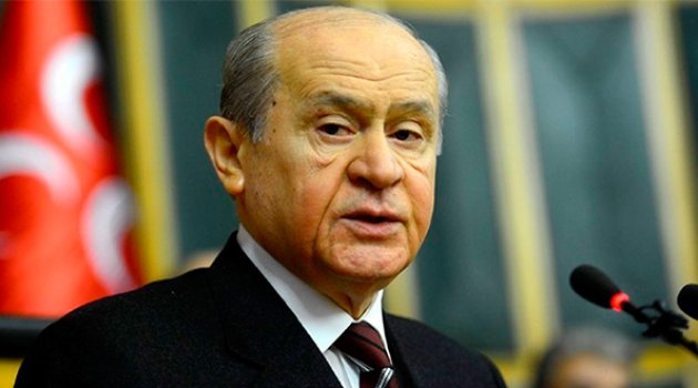 Bahçeli Bu sefer de Daire Çizerek Yanıt Verdi